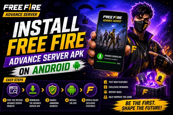 Install Free Fire Advance Server APK on Android