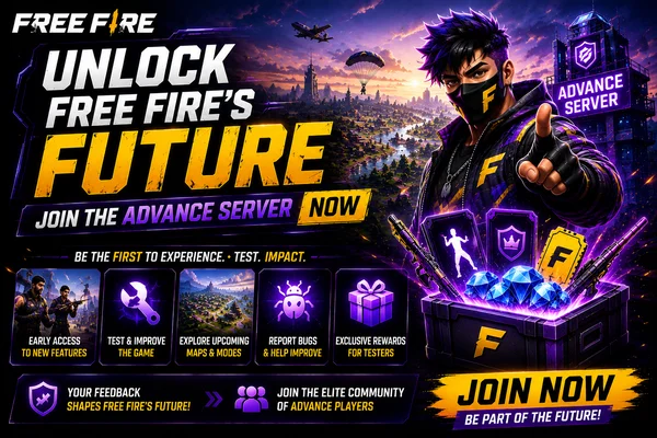 Unlock Free Fire’s Future: Join the Advance Server Now